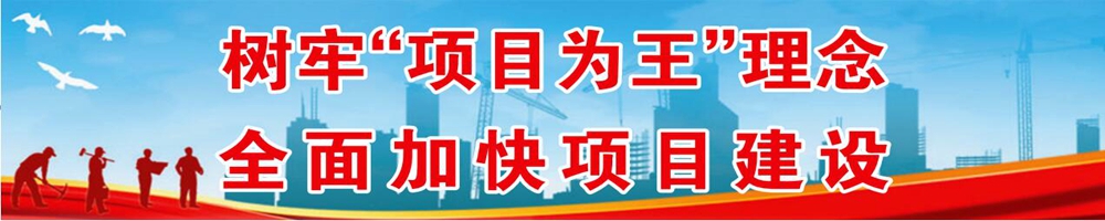 樹牢“項目為王”理念 全面加快項目建設(shè)