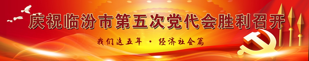 慶祝臨汾市第五次黨代會勝利召開 我們這五年·經濟社會篇