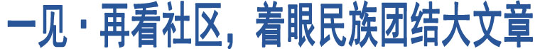 一見(jiàn)·再看社區(qū)，著眼民族團(tuán)結(jié)大文章