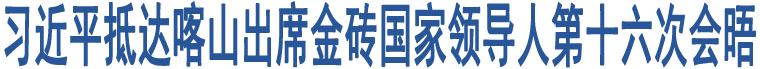 習(xí)近平抵達(dá)喀山出席金磚國(guó)家領(lǐng)導(dǎo)人第十六次會(huì)晤